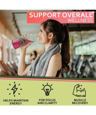 Electrolyte Powder Blueberry Flavor | Sugar-Free Hydration Drink Mix | Gluten-Free Sports Rehydration | 30 Servings - Perfect for Recovery & Fasting - Buy Online on GoSupps.com