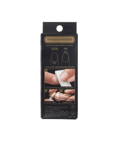 KISS imPRESS Press-On Nails Couture Collection - Lush Life Manicure Kit with Patented Super-Hold Adhesive - 30 Fake Nails with 12 Accent Nails - Buy Online on GoSupps.com