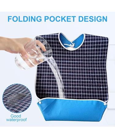 Nizirioo Adult Bibs for Women - 3-Pack | Stylish & Functional | Ideal for Dining and Care - Buy Online on GoSupps.com