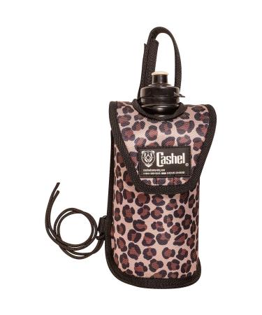 Cashel Pommel Saddle Bag Bottle Holder, Leopard