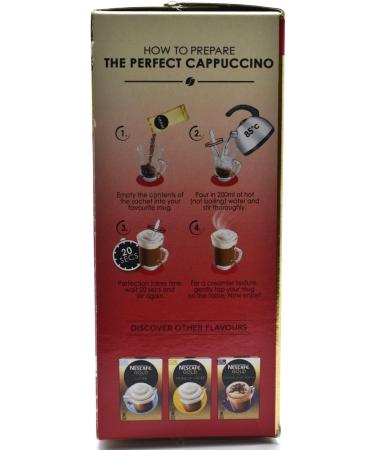 Nescafe Nescaf Gold Cappuccino Coffee 17g - Buy Online on GoSupps.com