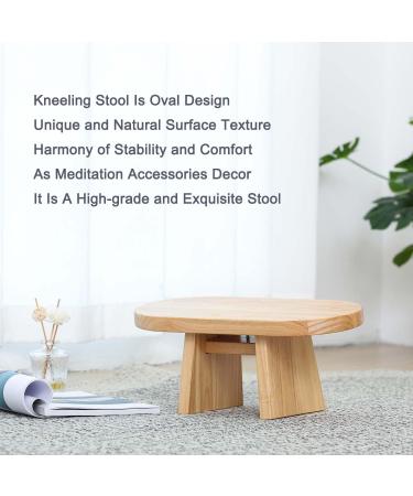 BEENSPIN Meditation Bench - Handcrafted Seiza Prayer Stool for Stable and Comfortable Meditation Practice - Buy Online on GoSupps.com