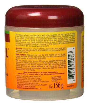 Ors Jojoba Oil 5.5oz by Organic Root | Premium Natural Moisturizer for Skin & Hair - International Shipping Available - Buy Online on GoSupps.com