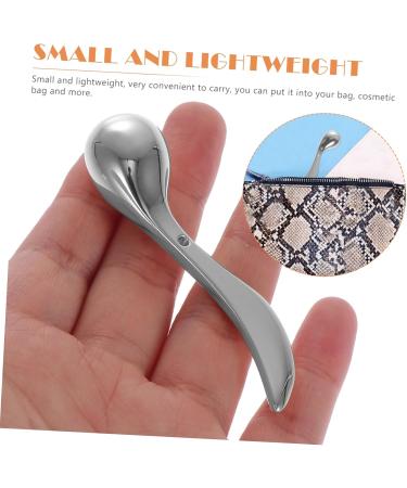 SHERCHPRY 2 Pieces Zinc Alloy Eye Cream Massage Rods Care Promote Blood Circulation Easy to Use for Beauty Relaxation Silver - Buy Online on GoSupps.com