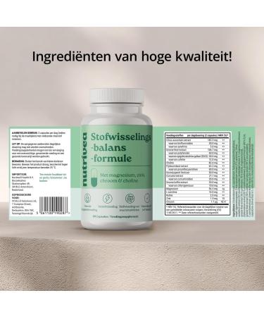  Nutrivea Advanced Weight Management Dietary Supplement | 60 Vegan Capsules | With CLA Green Tea Choline Zinc Turmeric & More | 60-Day Supply - Buy Online on GoSupps.com