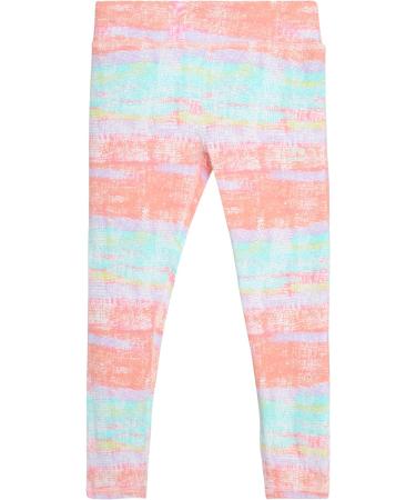 RBX Girls' 2 Pack Active Leggings, Size 4-16, White Multi, Performance Stretch Cotton Yoga Pants - Buy Online on GoSupps.com