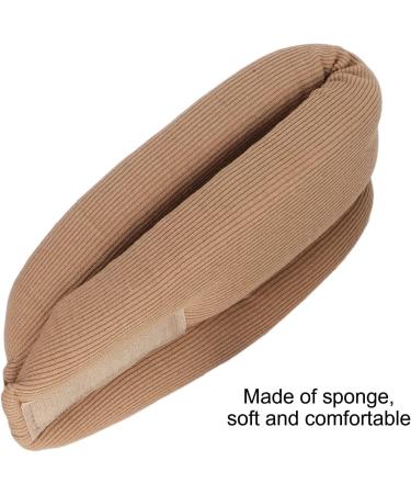 Neck Protection Support - Customized Curve Comfort for Spine Pain Relief | Ideal for Work Studies & Driving - Brown - Buy Online on GoSupps.com