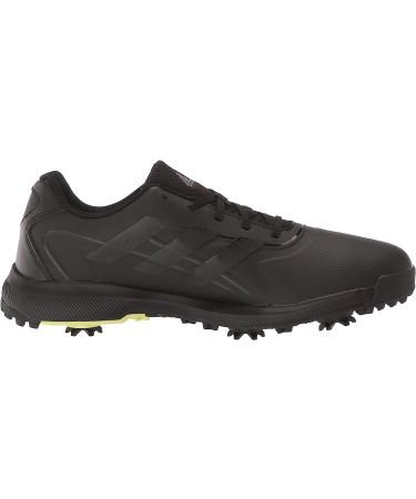 adidas Men's Traxion Lite Max Wide Golf Shoes 11 - Core Black/White/Lime - Buy Online on GoSupps.com
