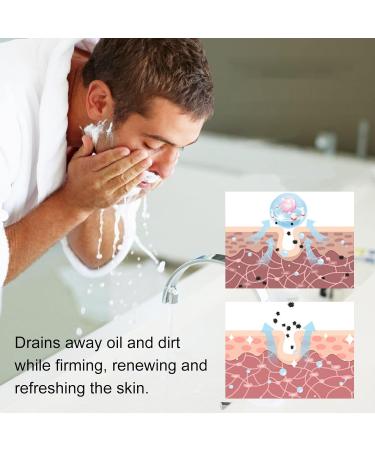 Nettoyant Visage For Homme - Soin Doux Un Nettoyage En Profondeur Contr le Du S bum Une Hydratation Et Raffermissement Hydratant Rafra chissant(2PCS) - Buy Online on GoSupps.com