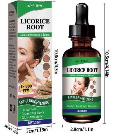  Hongjingda Essential Oil for the Face | Licorice Root Oil for Facial Care 30 ml Nourishing and Brightening Skin Hydrating Protection Oil for Radiant and Glowing Skin Hongjingda - Buy Online on GoSupps.com