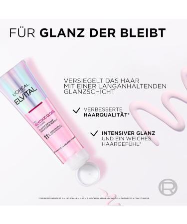  L'Oreal Paris L'Or al Paris Elvital Glycolic Gloss Shampoo Conditioner Conditioner 5 Minutes for Dull Hair Care Routine for Healthy and - Buy Online on GoSupps.com