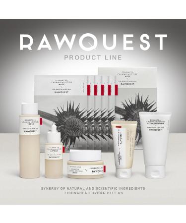 RAWQUEST Echinacea Korean Toner | Deep Hydration Anti-Aging & Soothing Formula with Hyaluronic Acid | Ideal for Dry & Sensitive Skin - Buy Online on GoSupps.com