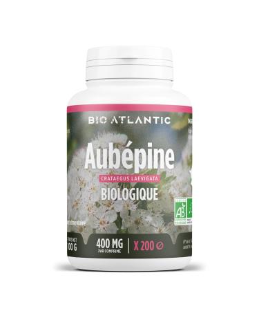 Hawthorn ORGANIC - 400mg - 200 tablets