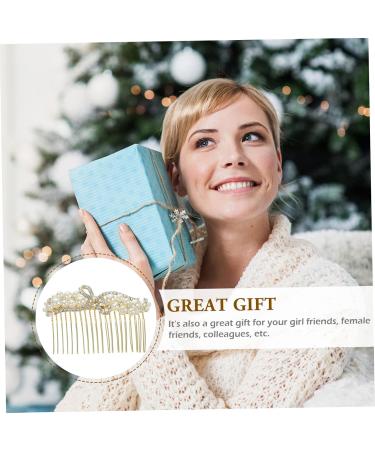 Mikinona Alloy Rhinestone Hair Comb Bridal Headdress Comb Headband Wedding Hair Accessories Rhinestone Hair Combs for Wedding Bridal Hair Accessories Prom Hair Accessories Wedding Headpiece - Buy Online on GoSupps.com