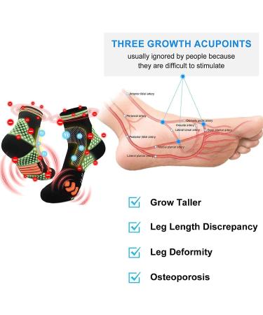 2023 Far Infrared Titanium Ion Heightening Booster Socks - Large Orange - Buy Online on GoSupps.com