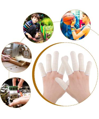 50 Pcs Finger Cots Toe Sleeves Thumb Protector Fingertips Cushion - Buy Online on GoSupps.com