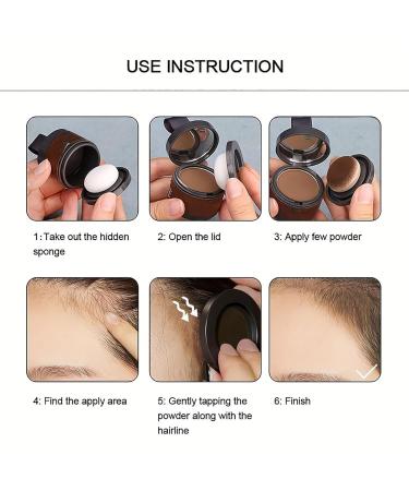 Constituent Hair Color Powder & Magic Root Touch Up - Instant Conceal for Women & Men | Enhance Hairline (Dark Blonde) - Shop Internationally - Buy Online on GoSupps.com