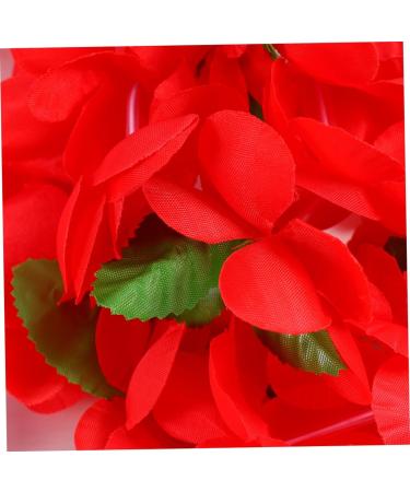 LIFKICH 1 Set 4pcs Hawaiian Floral Garland Make up Headband Artificial Floral Necklace Luau Necklaces Premium Hawaiian Wreath Lei Hair Clips Hawaiian Garland Red Banquet Lillo The Flowers Red Size 1 - Buy Online on GoSupps.com