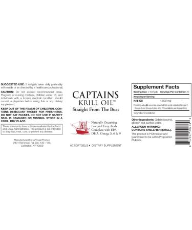 Premium Captains Krill Oil - Directly Sourced from the Sea, Not a Factory - Buy Online on GoSupps.com