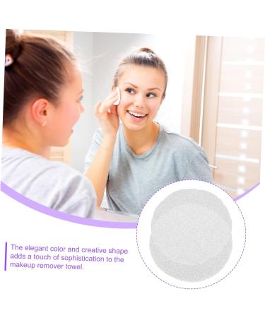 FRCOLOR Makeup Remover Cotton Towel Face Cloth Makeup Wipes Makeup Remover Pads Washable Makeup Remover Washcloths Makeup Removing Cloth Face Wash Cloths for Your Face White - Buy Online on GoSupps.com