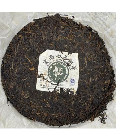 Pu-erh tea 2011 SIX FAMOUS TEA MOUNTAIN Colorful green 357 Raw - Buy Online on GoSupps.com