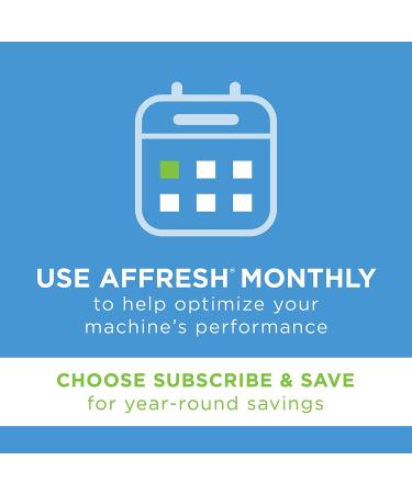 Affresh Washing Machine Cleaner - Removes Odors & Residue - 3 HE Tablets for All Washers - Buy Online on GoSupps.com