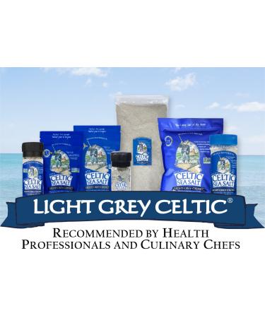 Light Grey Celtic Sea Salt 5lb Resealable Bag - Additive-Free, Perfect for Cooking & Fine Ground - Buy Online on GoSupps.com