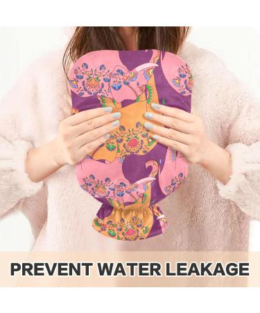 1L Heat Bottle for Pain Relief | Durable Hand Warmer & Heating Bag | Indian Elephant Design | Ideal for Shoulder Neck & Cramps - Buy Online on GoSupps.com