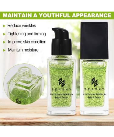 SEASAY Myrothamnus Flabellifolius Rebirth Serum - Premium Revitalizing Green key Essence for Anti-Aging & Repair Plant Extract (30ml) - Buy Online on GoSupps.com
