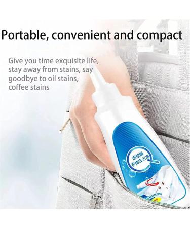 1/2PCS Active Enzyme Clothing Stain Remover Oil Remover Clothes Stain For White Clothes Liquid Detergent Most Types Of Clothes (B) - Buy Online on GoSupps.com
