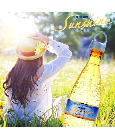 Preblauer Sunshine Natural Mineral Water with Lithium - Mood Lifting & Refreshing 500ml | Shop Now! - Buy Online on GoSupps.com