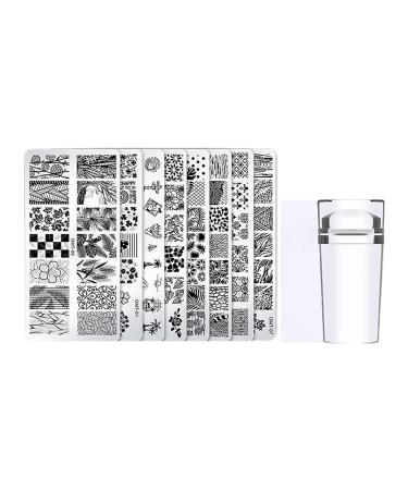 Kasituny Nail Creativity Molding Plate | DIY Nail Stamping Dish Tool for Perfect Manicure | International Shipping Available - Buy Online on GoSupps.com