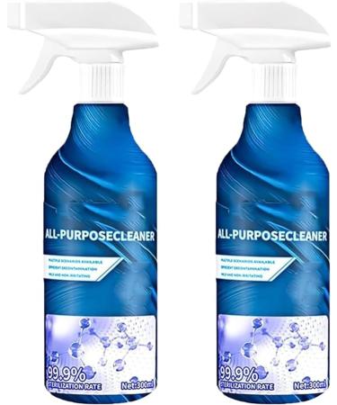 Multi Purpose Cleaner Spray Multi-Function Foam Cleaner All Purpose Deep Cleaning Spray Heavy Oil Stain Removal for Kitchen & Bathroom