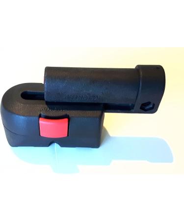 Rixen and Kaul KlickFix Frame Adapter with U-Lock Holder - Black One Size | International Shipping Available - Buy Online on GoSupps.com