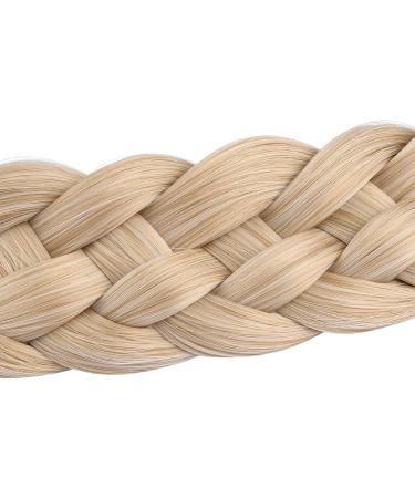 Gledola 5 Strands Synthetic Hair Braid Headband Hair Braided Headband for Women Girl (Honey Blonde) - Buy Online on GoSupps.com