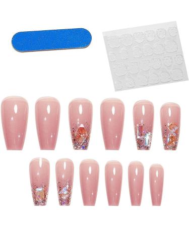 5 Reusable Pastel Nails | 24 Pastel Nails for Women and Girls - False Tips Artificial Finger Manicure for Women and Girls Kot-au - Buy Online on GoSupps.com