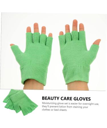 FOYTOKI 2 Pairs Gel Gloves Gel Moisturizing Gloves Hand Spa Gloves Cosmetic Moisturizing Gloves Women Moisturizing Gloves Moisturizing Gloves Hand Care Gloves Skin Care Gloves 16X13X1CM - Buy Online on GoSupps.com