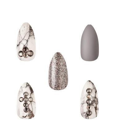 KISS GoldFinger Bloody Queen Limited Edition Press-On Nails - Long & Glamorous (GL01X) | International Shipping Available - Buy Online on GoSupps.com