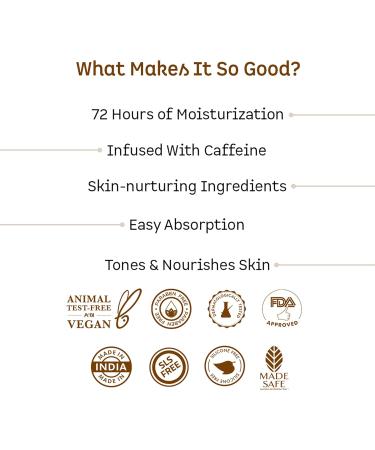 mCaffeine Choco & Shea Body Butter | Moisturizer for Stretch Marks & Dry Skin | Non-Sticky Lotion for All Skin Types | 100gm | Buy Online Worldwide - Buy Online on GoSupps.com