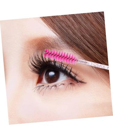 FOMIYES 8pcs Diamond Mascara Brush Disposable Eyelash Brush Eye Foundation Brush Lash Brow Comb Modify Spool 11.7x1.1cm Rosy - Buy Online on GoSupps.com