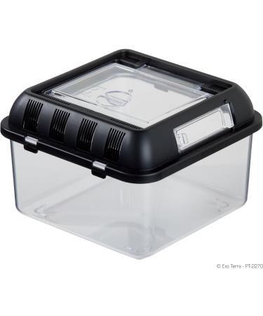 Exo Terra Breeding Box - Stackable Incubator Terrarium (S) 20.5x20.5x15cm | International Shipping - Buy Online on GoSupps.com