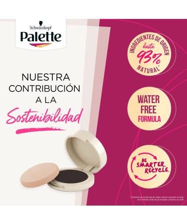 Schwarzkopf Palette Compact Root Retouch Powder - Chestnut Brown Up to 30 Applications for Gray Coverage | Temporary Hair Color Solution - Buy Online on GoSupps.com