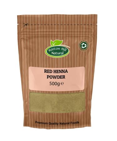 Red Henna Powder 500g by Hatton Hill - Buy Online on GoSupps.com