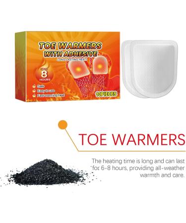 HIOPOIUYT Toe Warmer Pad For Cold Feet Relief 8Hour Heat Thin And Comfortable Toe Warmers Heat Pad 10PCS Bag - Buy Online on GoSupps.com