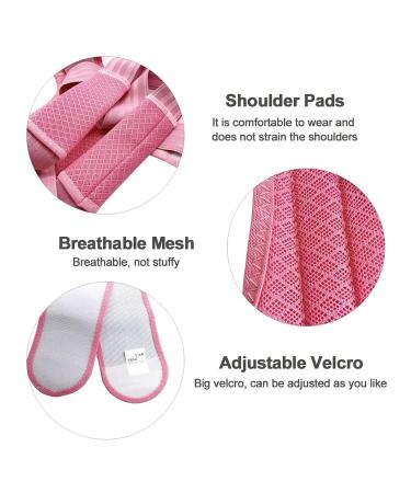 Back Posture Corrector Shoulder Lumbar Wasit Support Correction for Kids Teens Straighten Upper Belt Pink XL Size - Buy Online on GoSupps.com