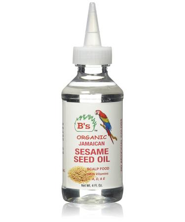 B's Jamaican Organic Sesame Seed Oil