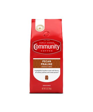 Community Coffee Pecan Praline Light Roast Ground Coffee 340g (12 OZ) - Buy Online on GoSupps.com