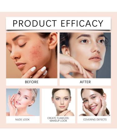 Vivien Beauty Foundation Stick Multi-Use Foundation Long-Lasting Natural Finish Vivien Foundation Stick For All Skin Types - Buy Online on GoSupps.com