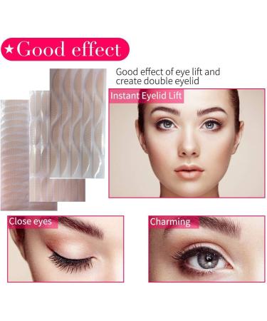 Invisible Water Eyelid Tape 920 Pcs for Instant Eye Lift - Perfect for Hooded Eyes and Uneven Mono-Eyelids - Buy Online on GoSupps.com
