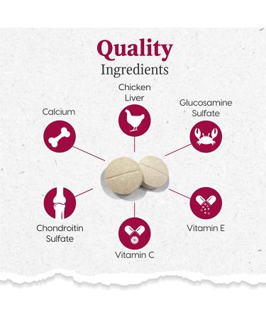 Joint Rescue Super Strength Chewables - 90 Tablets - Whites/Tan - Buy Online on GoSupps.com